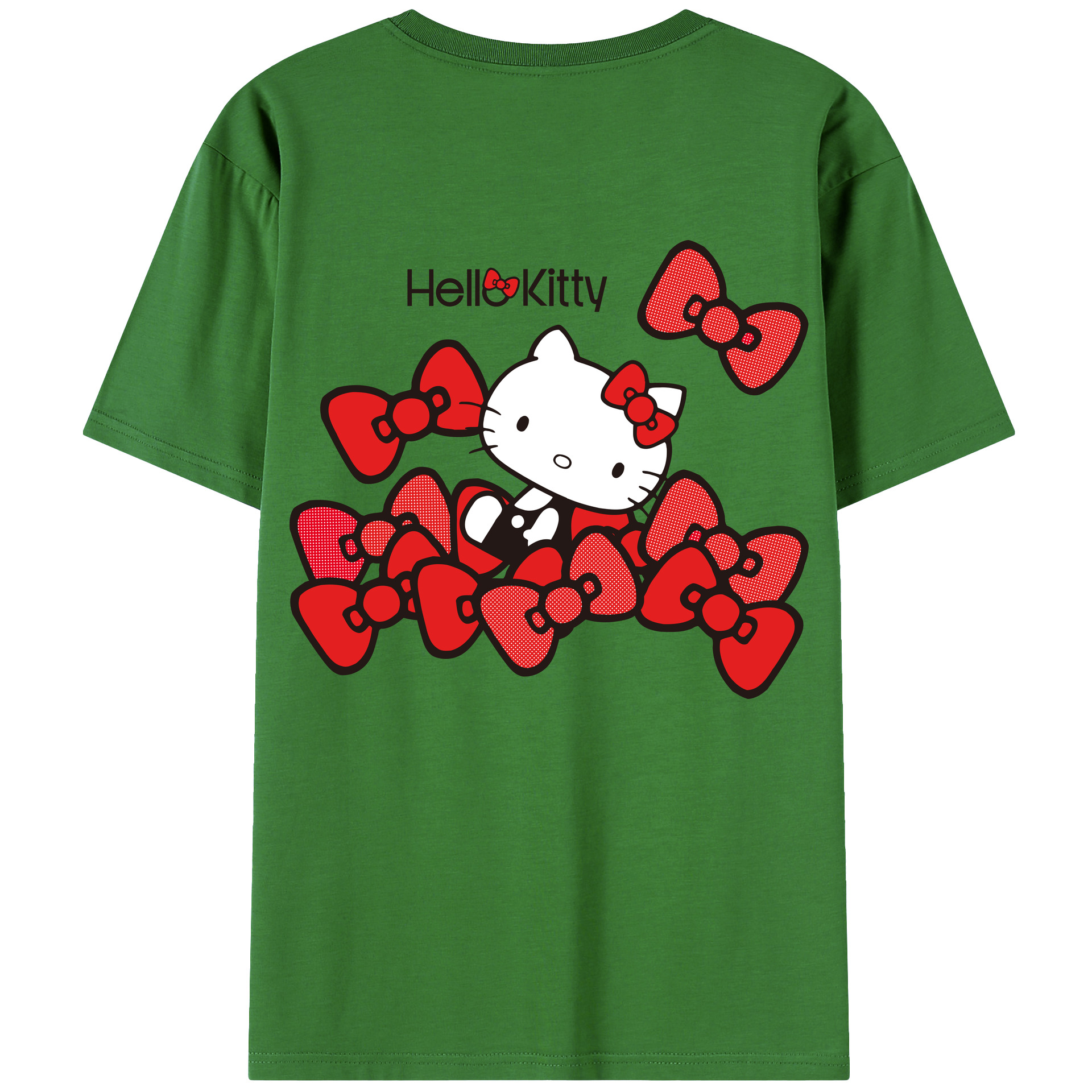 （画像用） アンパンマン Anpanman レディース半袖Tシャツ(バックプリント)